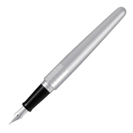 FPO-624730-MR1 Fountain Silver Barrel Medium Nib Fountain Pen-2 fpo-624730-mr1-fountain-silver-barrel-medium-nib-fountain-pen-2