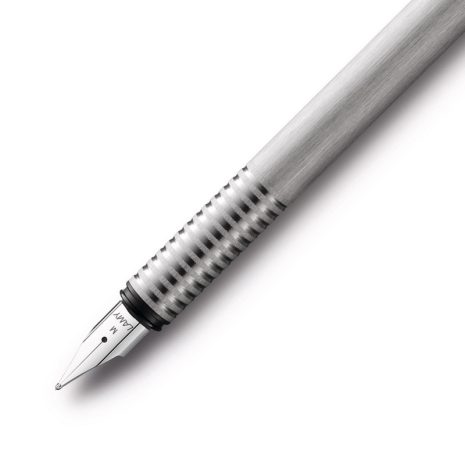 LM-006_M_R_02-Lamy Logo Stainless Steel Fountain Pen- Medium lm-006_m_r_02-lamy-logo-stainless-steel-fountain-pen-medium