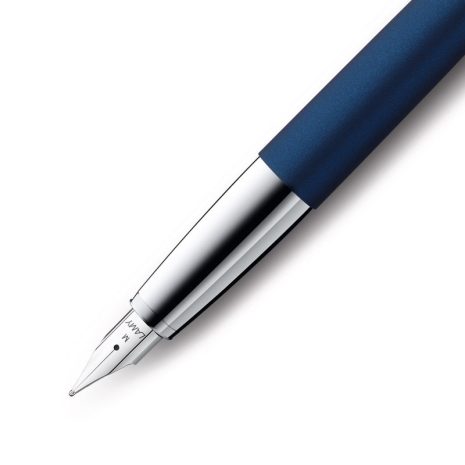 LM-067_BL_M_R_02- Lamy Studio Blue Fountain Pen- Medium lm-067_bl_m_r_02-lamy-studio-blue-fountain-pen-medium