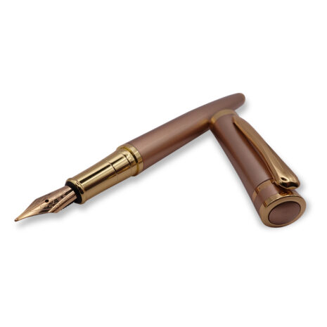 FPOF-010-2 Copper and Gold Fountain Pen with Rose Gold Nib FPOF-010-2 Copper and Gold Fountain Pen with Rose Gold Nib