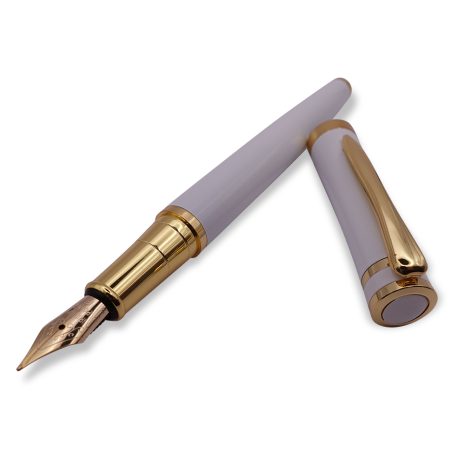 FPOF-024-2 Grey porcelain fountain pen with yellow gold nib FPOF-024-2 Grey porcelain fountain pen with yellow gold nib