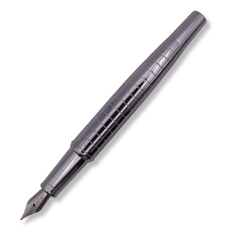 FPOF-040-1 Crosscheck Grip Silver Fountain Pen FPOF-040-1 Crosscheck Grip Silver Fountain Pen
