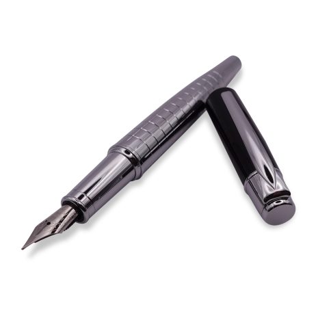 FPOF-040-2 Crosscheck Grip Silver Fountain Pen FPOF-040-2 Crosscheck Grip Silver Fountain Pen