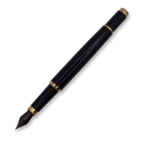 FPOF-044-1 Black and Gold Fountain Pen with Black Nib FPOF-044-1 Black and Gold Fountain Pen with Black Nib