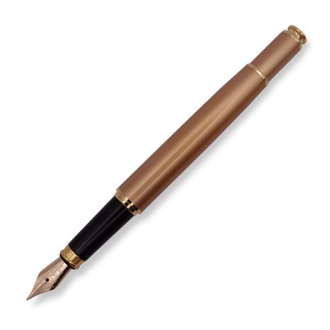 FPOF-054-1 Copper and Gold Fountain Pen with Yellow Gold Nib FPOF-054-1 Copper and Gold Fountain Pen with Yellow Gold Nib