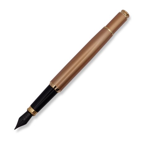 FPOF-055-1 Copper and Gold Fountain Pen with Black Nib FPOF-055-1 Copper and Gold Fountain Pen with Black Nib